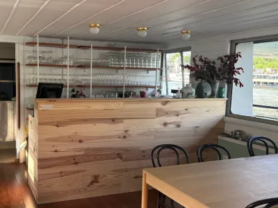 Bright Seine-View Dining Space for Events in Paris