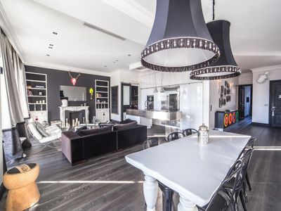 Artistic Cannes Apartment with Palais Views for Private Events & Receptions