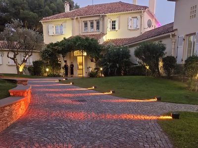 Art Deco Waterfront Estate with Sea View near Saint-Tropez