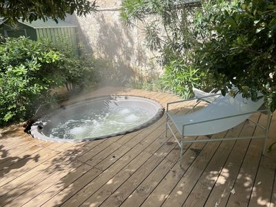 Jardin privé élégant à Saint-Barnabé pour événements & shootings