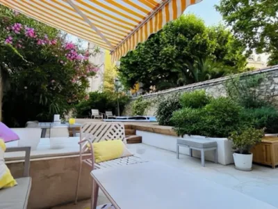 Jardin privé élégant à Saint-Barnabé pour événements & shootings