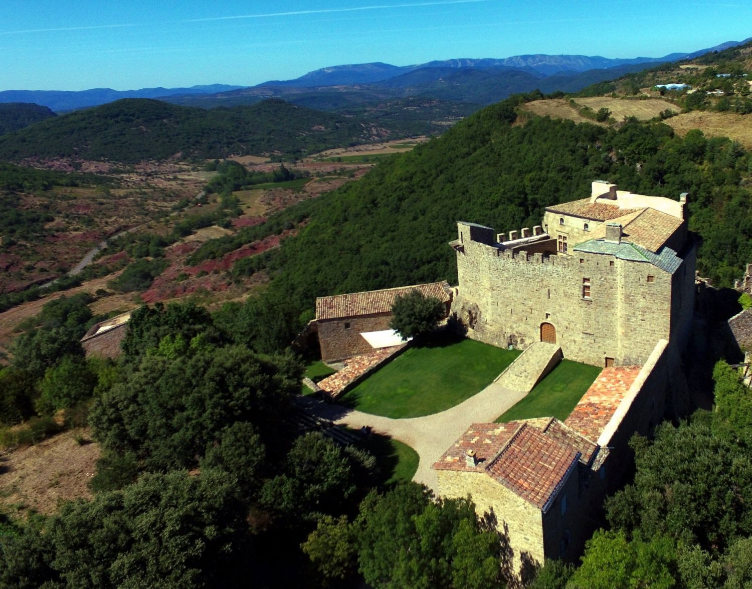 12th-century medieval castle, listed as a historic monument