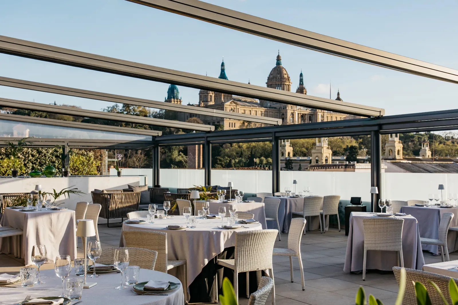 Exclusive Terrace Pop-Up Restaurant with Panoramic Views in Barcelona