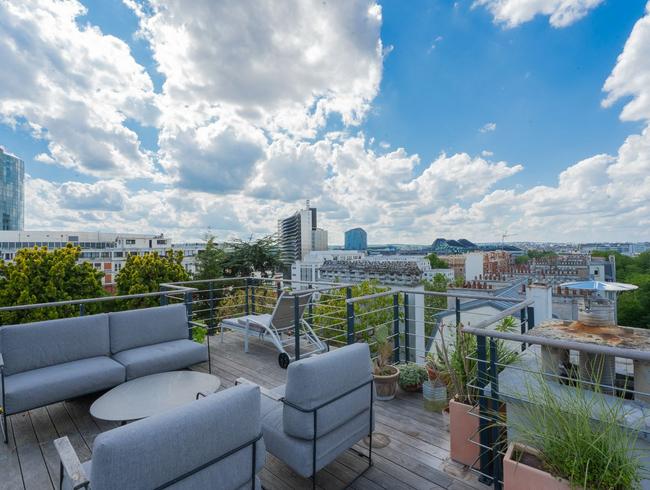 Rooftop Privé avec Terrasse Panoramique à Paris