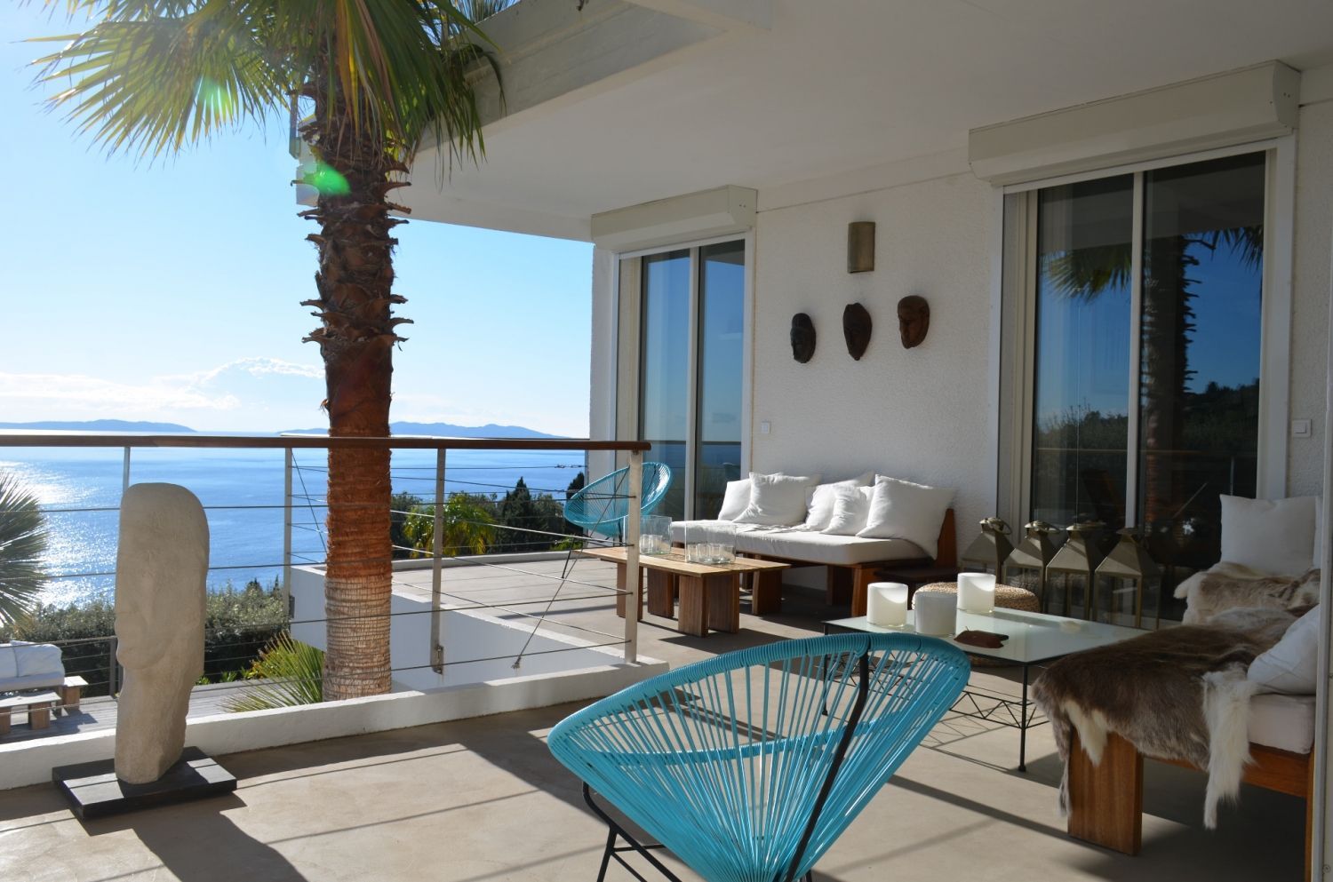 Contemporary Villa with Sea View in Aiguebelle | Event Venue
