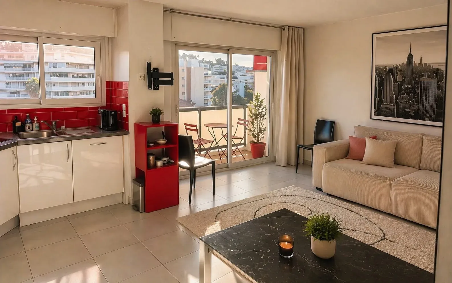 1 Bedroom in Central Cannes Near La Croisette