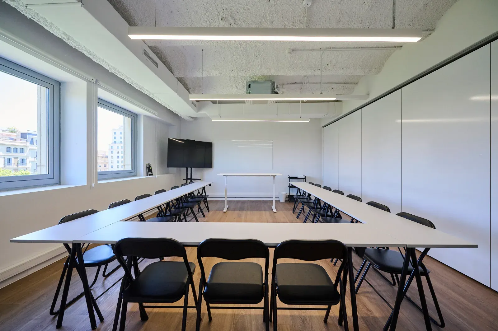 Salle de réunion modulable pour 30 personnes à Barcelone
