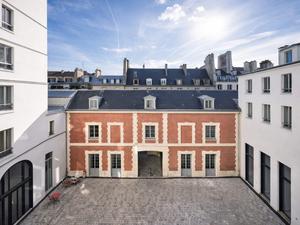 Cour principale dans le 4e arrondissement de Paris | Espace événementiel extérieur