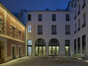 Cour principale dans le 4e arrondissement de Paris | Espace événementiel extérieur