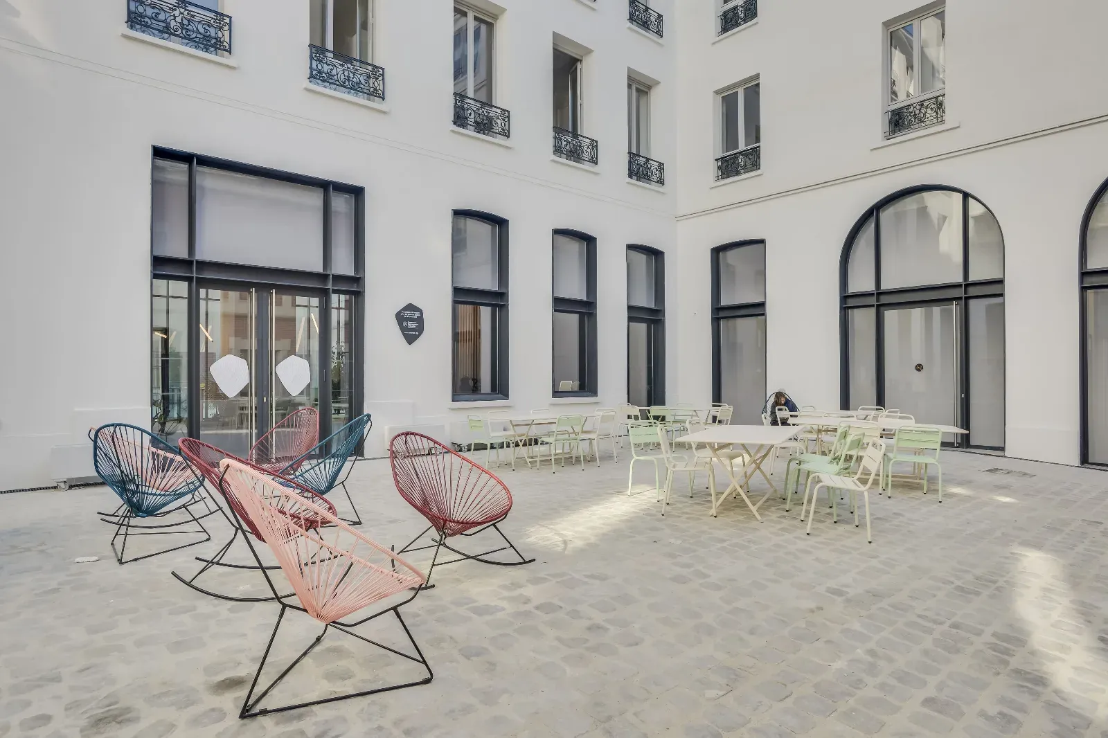 Cour principale dans le 4e arrondissement de Paris | Espace événementiel extérieur