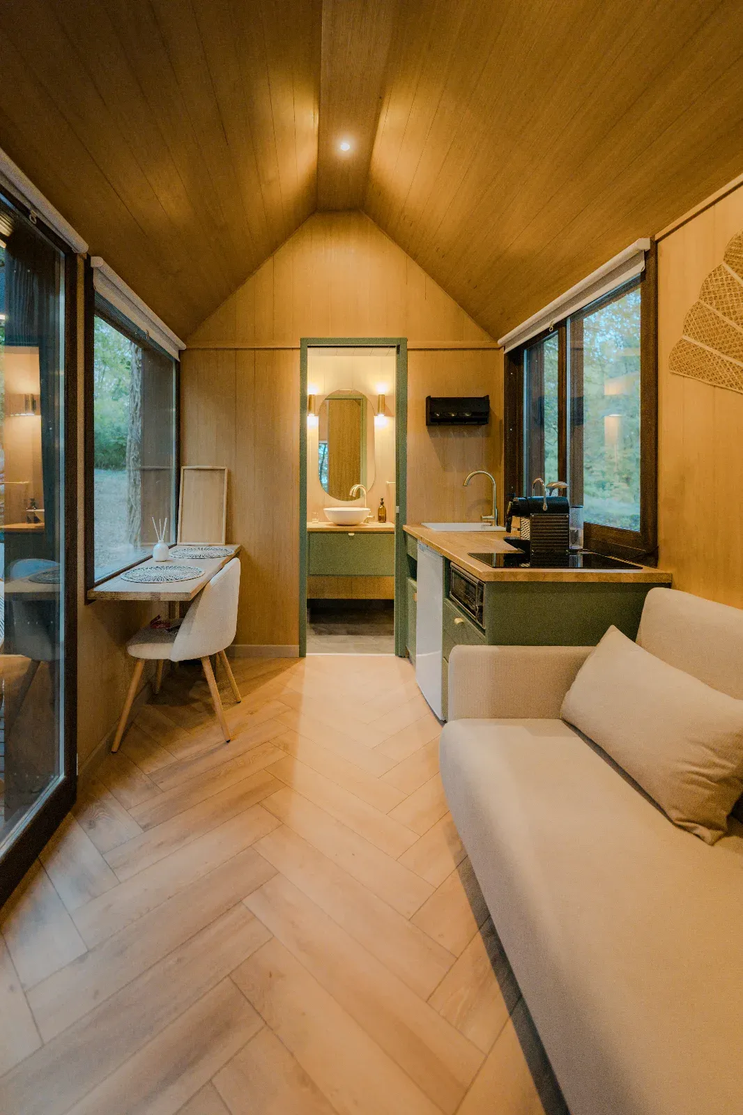 Eco-Friendly Luxury Lodges in the Heart of the Sarthe Countryside | Native Spaces