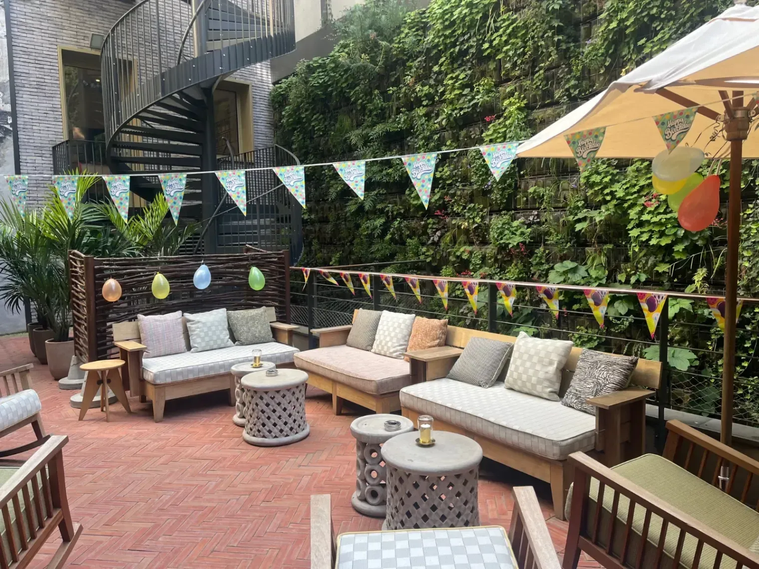 Restaurant avec terrasse jardin privé à Paris | Native Spaces