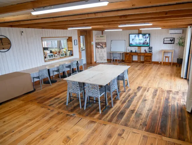 Salle de séminaire unique dans une ferme sanctuaire | Lieu d'événement