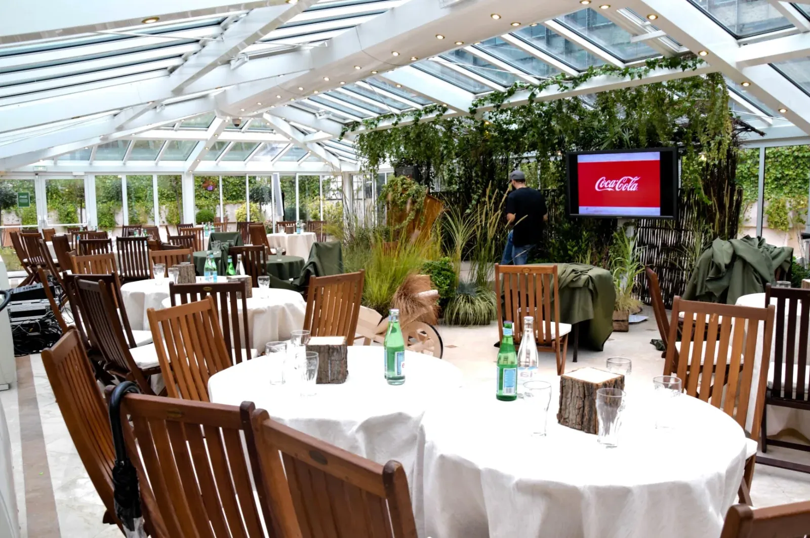 Terrasse Élégante Paris 8e pour Événements d'Entreprise