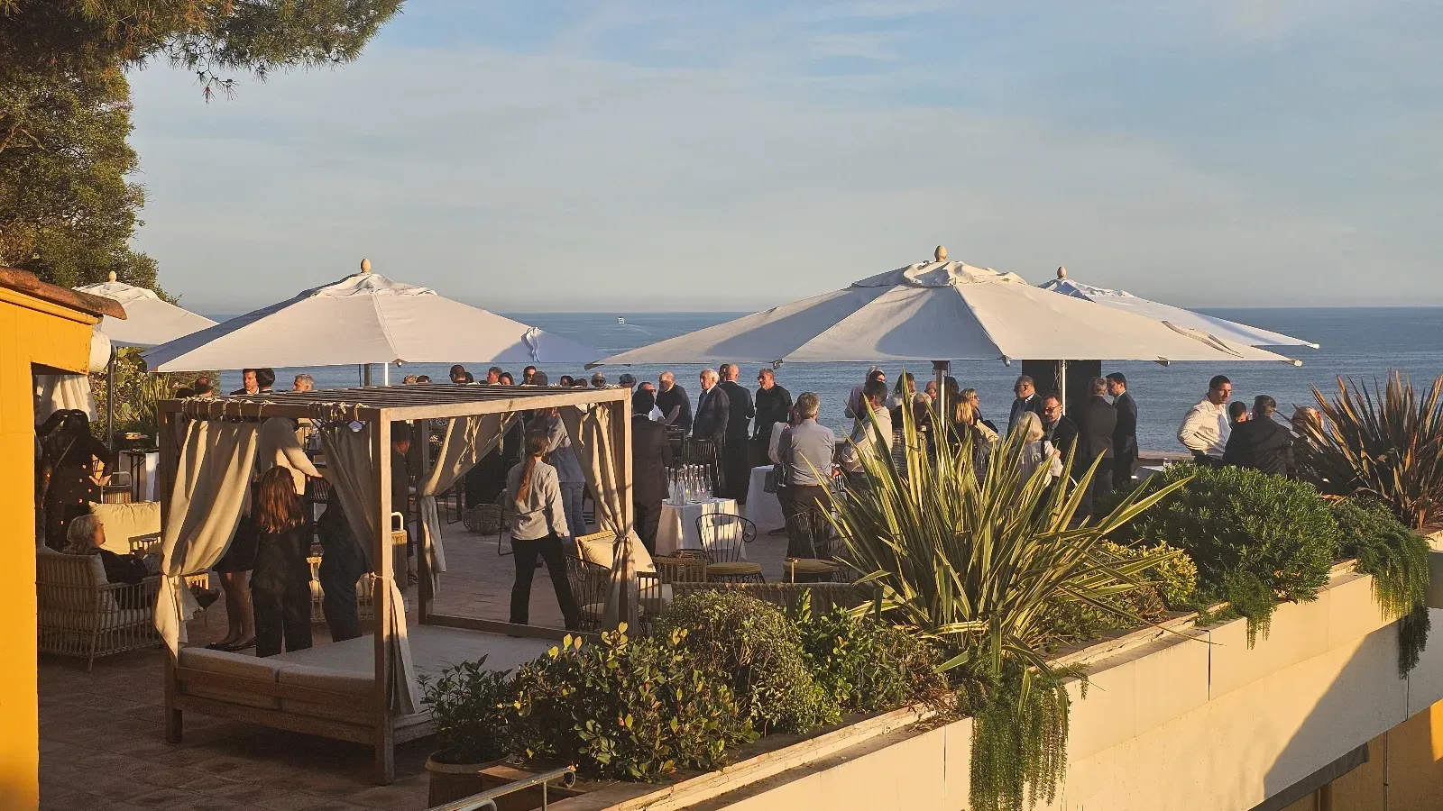 Terrace with splendid sea view
