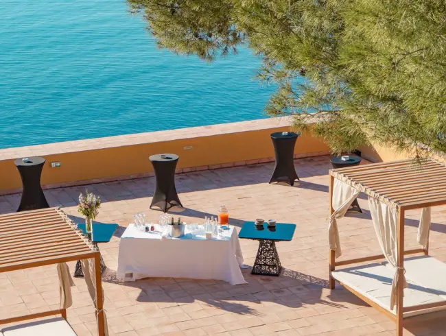Hotel Terrace with Splendid Sea View