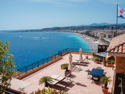 Terrace with splendid sea view