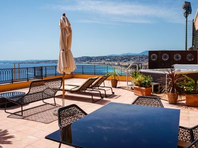 Hotel Terrace with Splendid Sea View