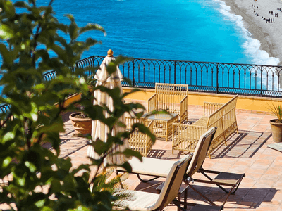 Hotel Terrace with Splendid Sea View