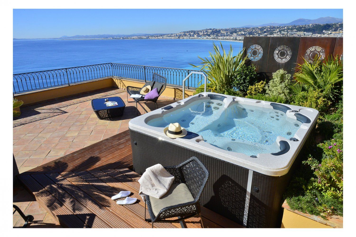 Hotel Terrace with Splendid Sea View