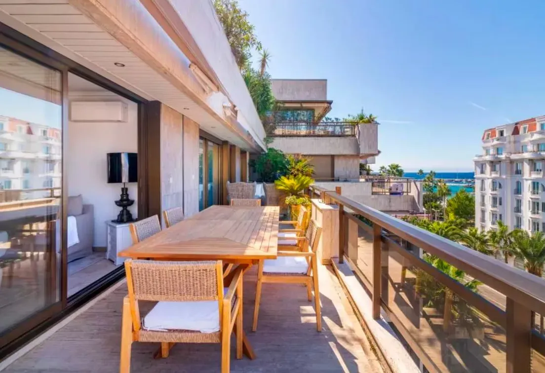 Appartement 3 chambres Gray d'Albion Nice | Lieu d'exception à Cannes