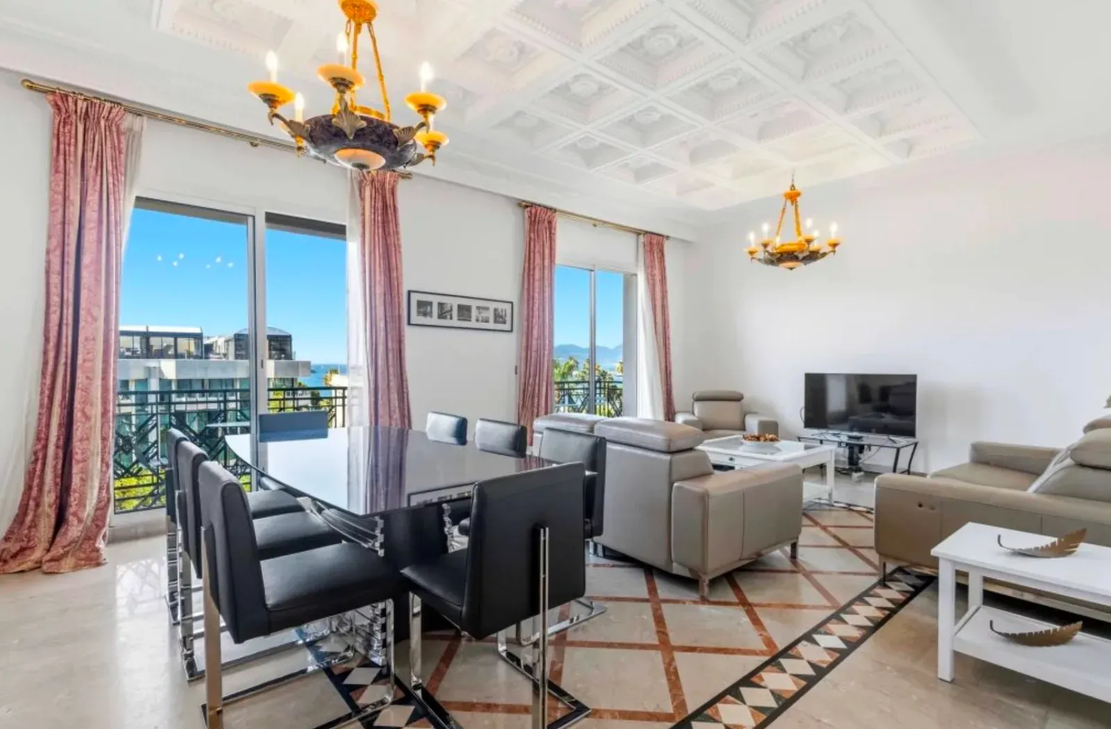 Spacieux appartement de 165 m² à Cannes pour événements