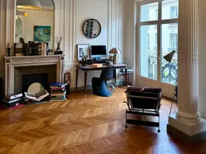 Haussmann-Style Flat with City View in Paris
