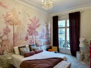 Haussmann-Style Flat with City View in Paris