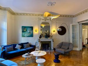 Haussmann-Style Flat with City View in Paris