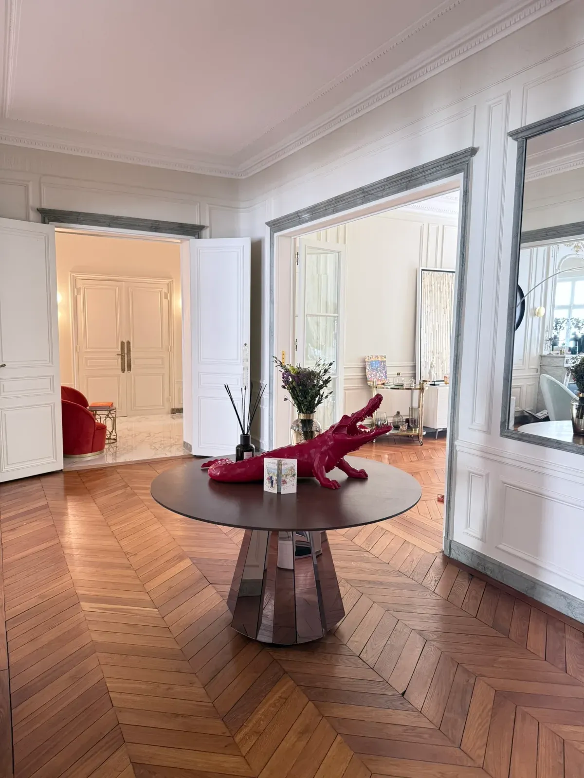 Haussmann-Style Flat with City View in Paris