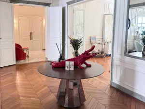 Haussmann-Style Flat with City View in Paris
