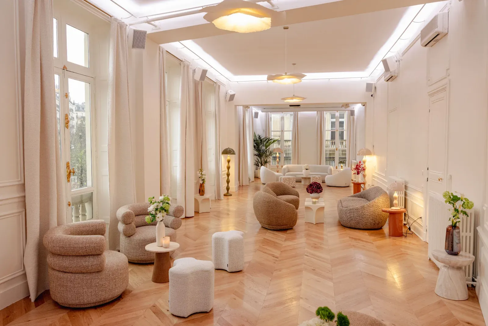Appartement haussmannien avec vue sur l'Arc de Triomphe