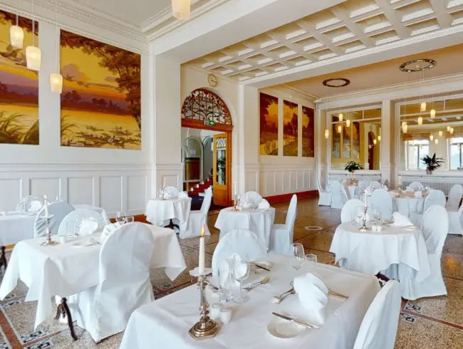 Exclusive Event Venue in Davos | Historic Hotel with Mountain Views