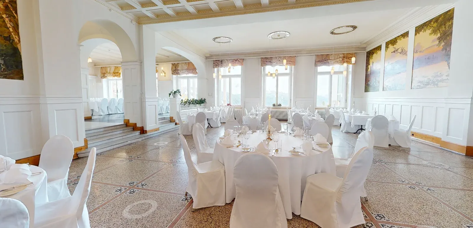 Exclusive Event Venue in Davos | Historic Hotel with Mountain Views