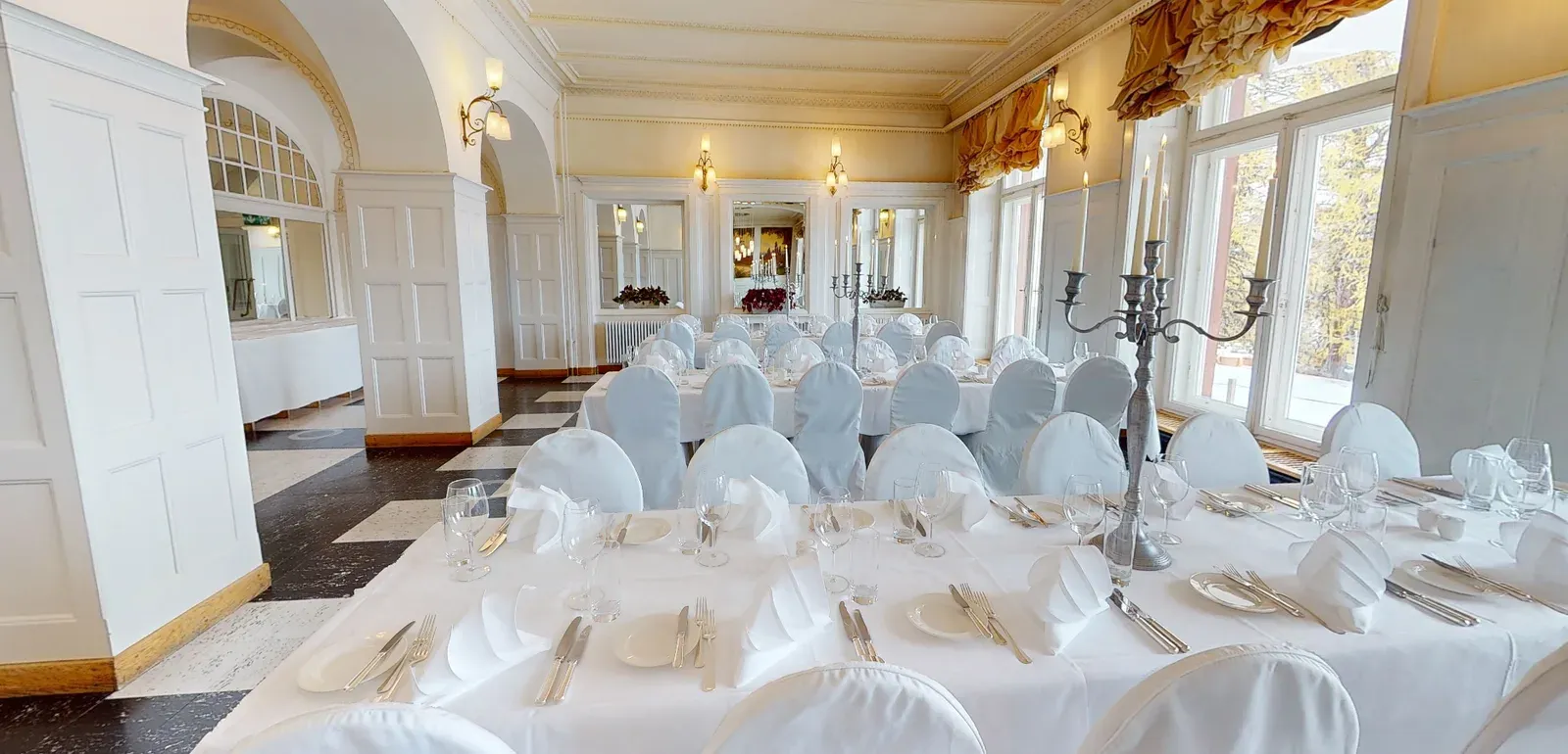 Exclusive Event Venue in Davos | Historic Hotel with Mountain Views