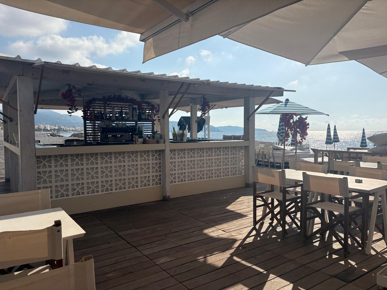 Private Beach Venue on the Promenade des Anglais
