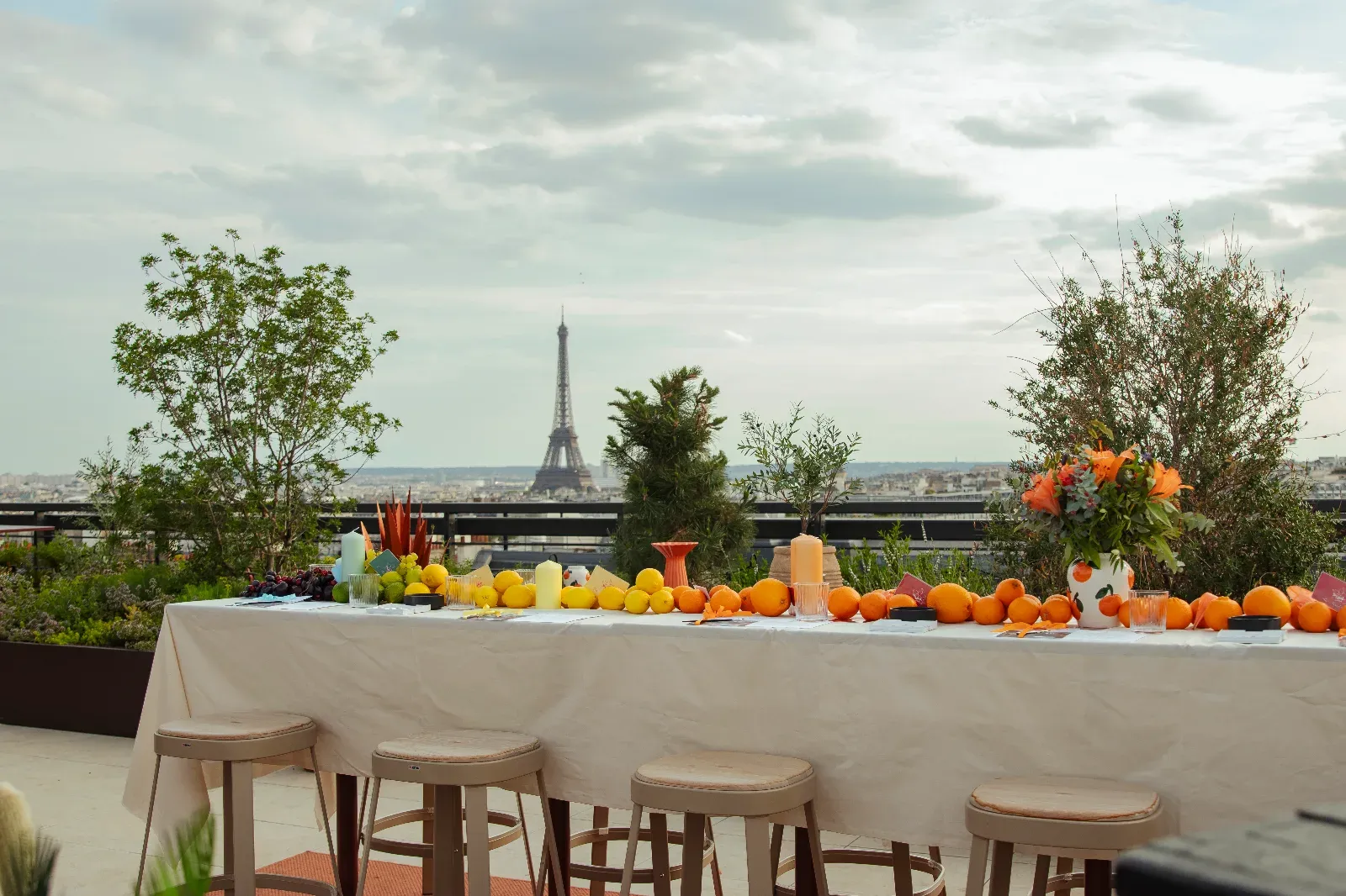 Rooftop avec Vue Panoramique sur Paris