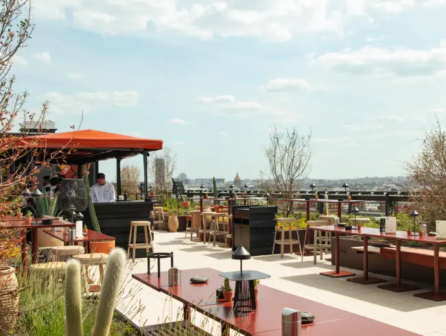 Rooftop Venue with Panoramic Paris Views