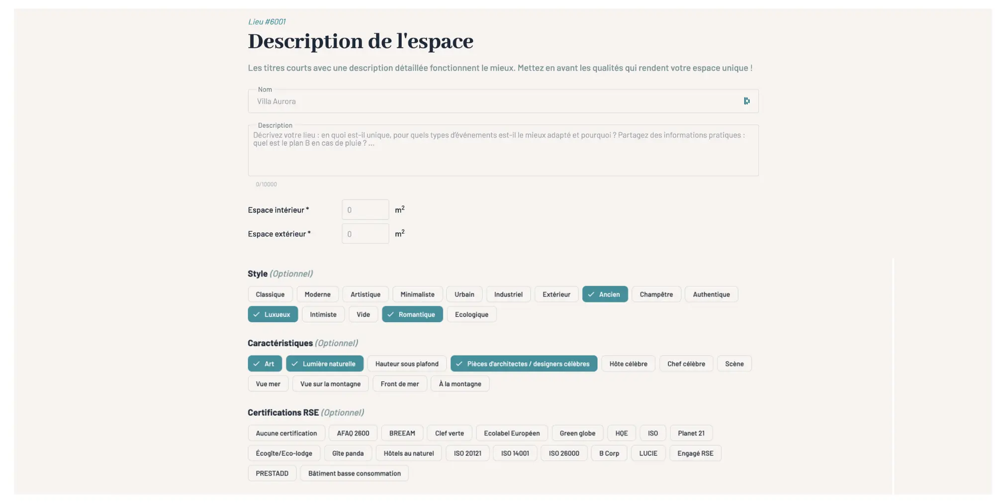 Pourquoi et comment ajouter des sous-espaces à votre annonce Native Spaces