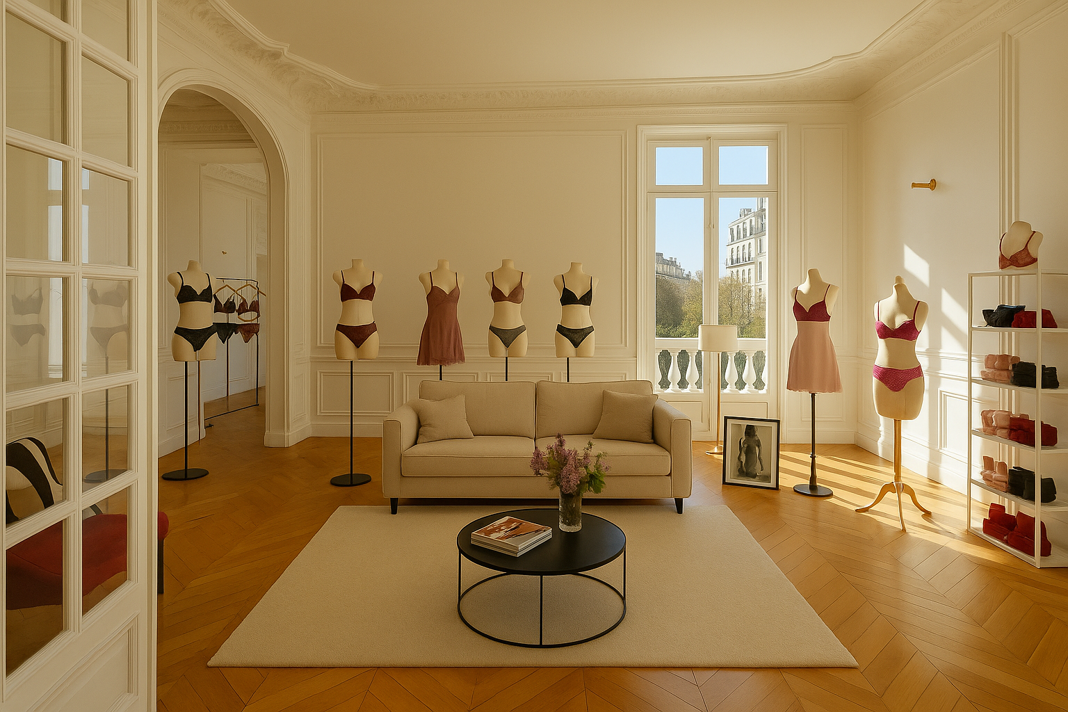 Haussmann-Style Event Venue in Paris for showroom