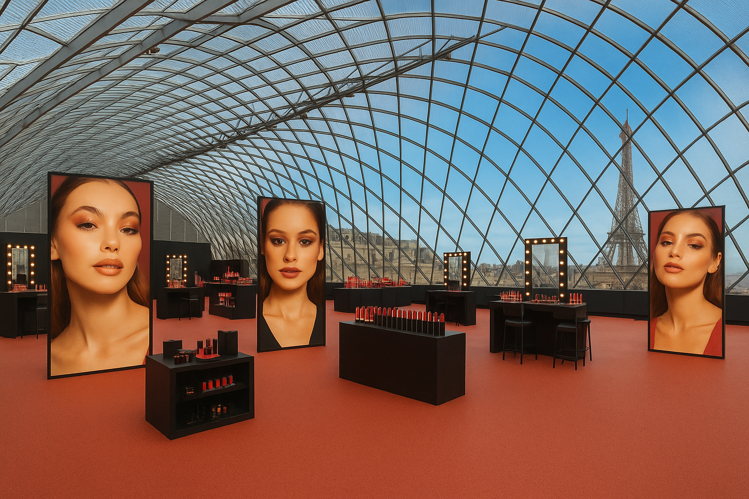 Paris Rooftop Venue for showroom