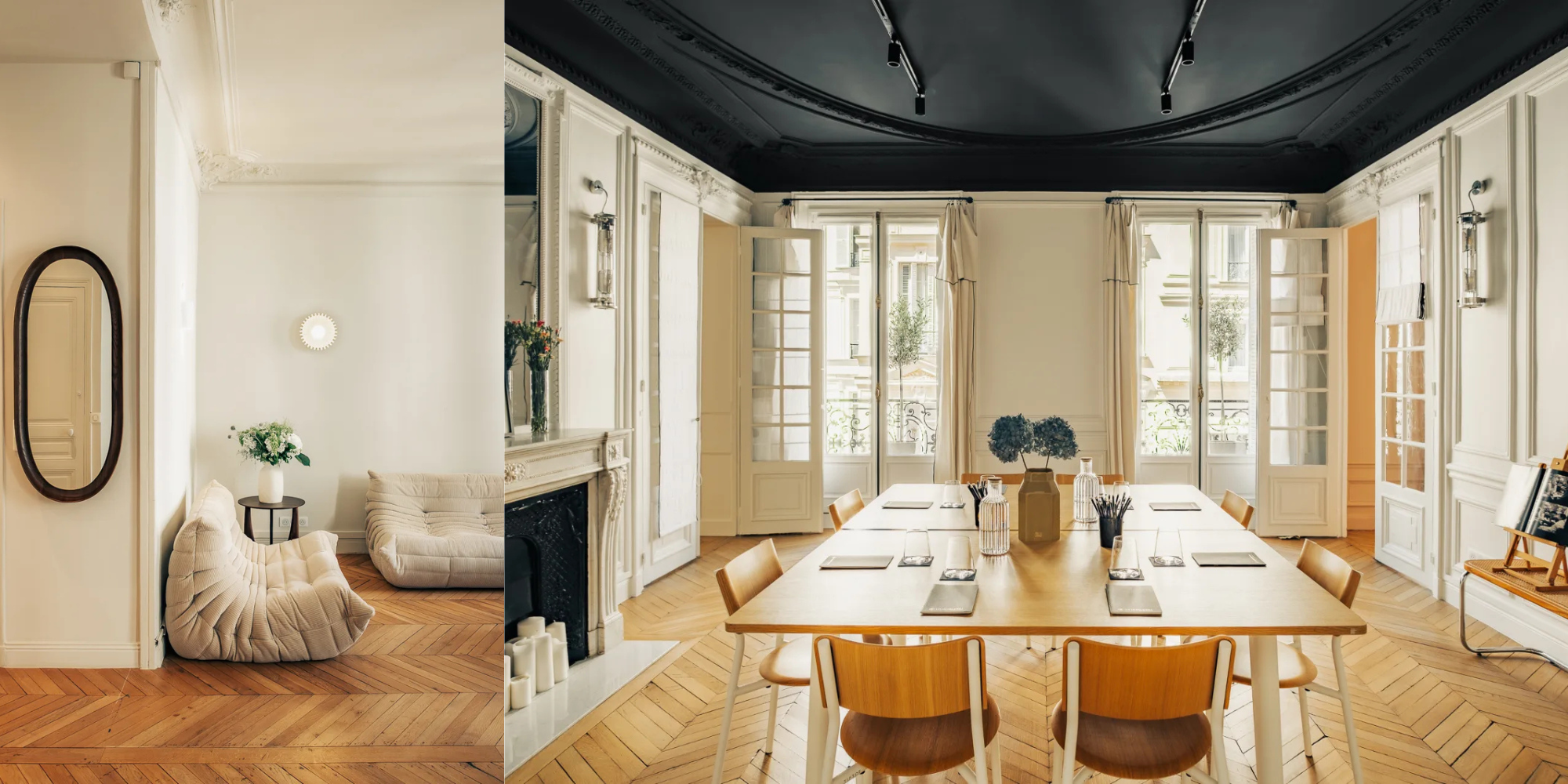 Private apartment Paris 150m² corporate meeting room