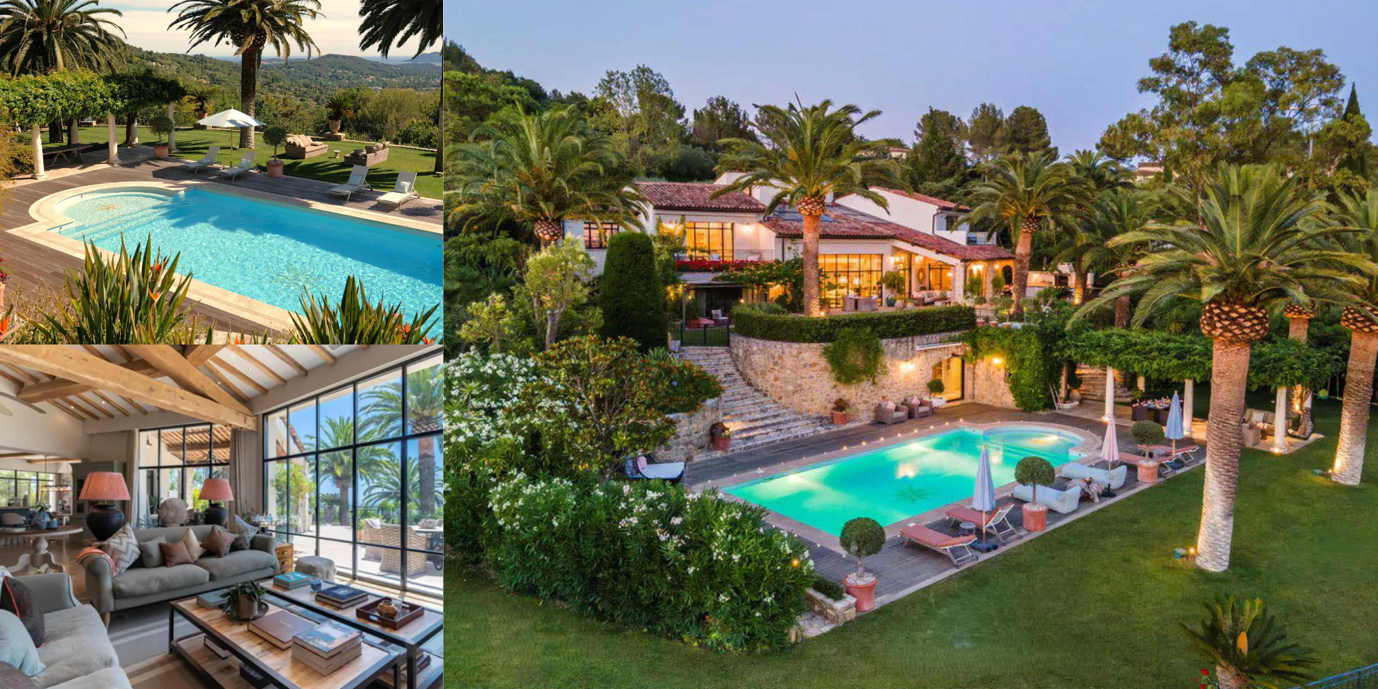 Événements en marge des congrès et séminaires : une villa privée près de Cannes