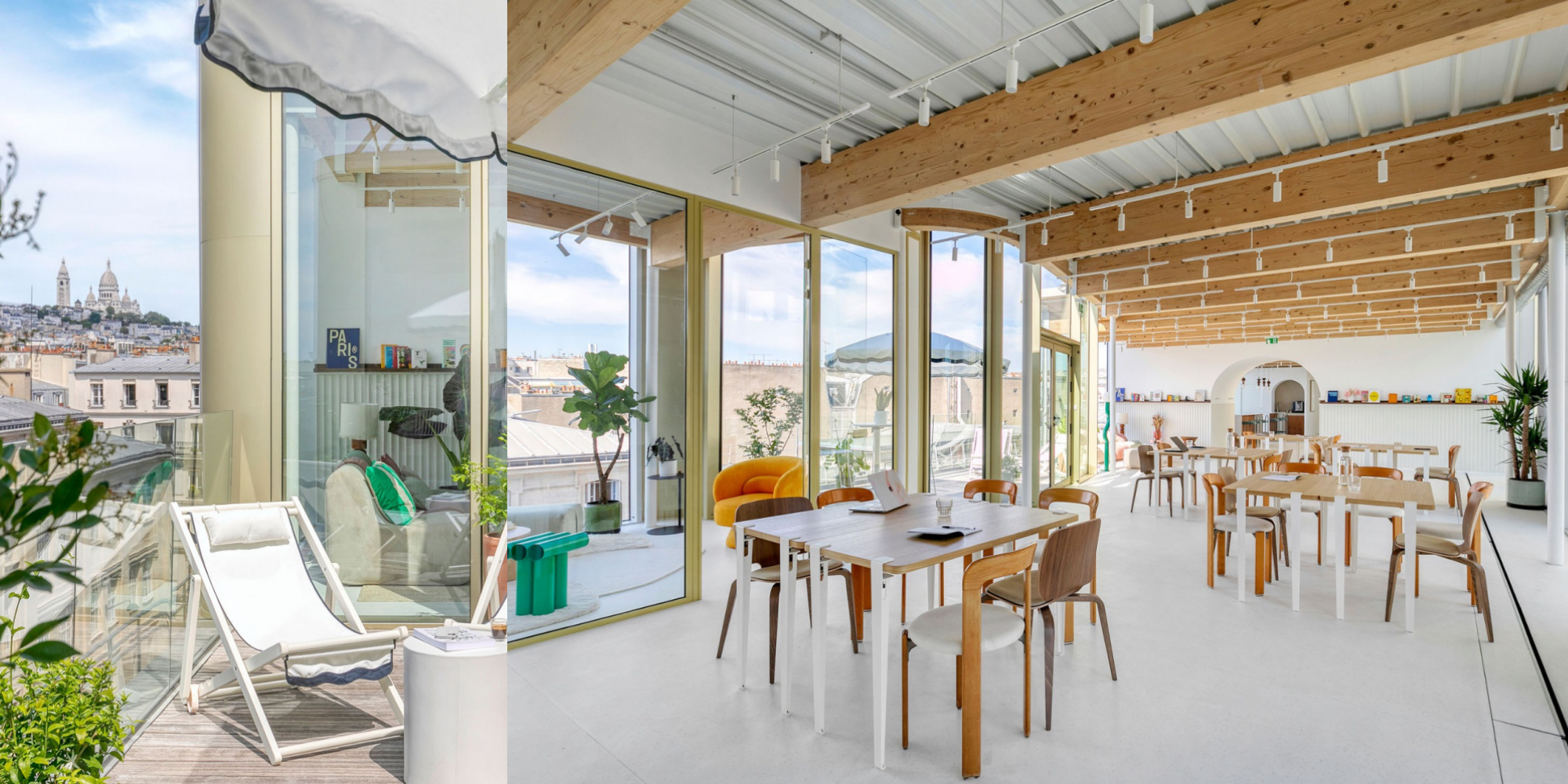 230 m² fully glazed Paris venue with rooftop and Sacré-Cœur views