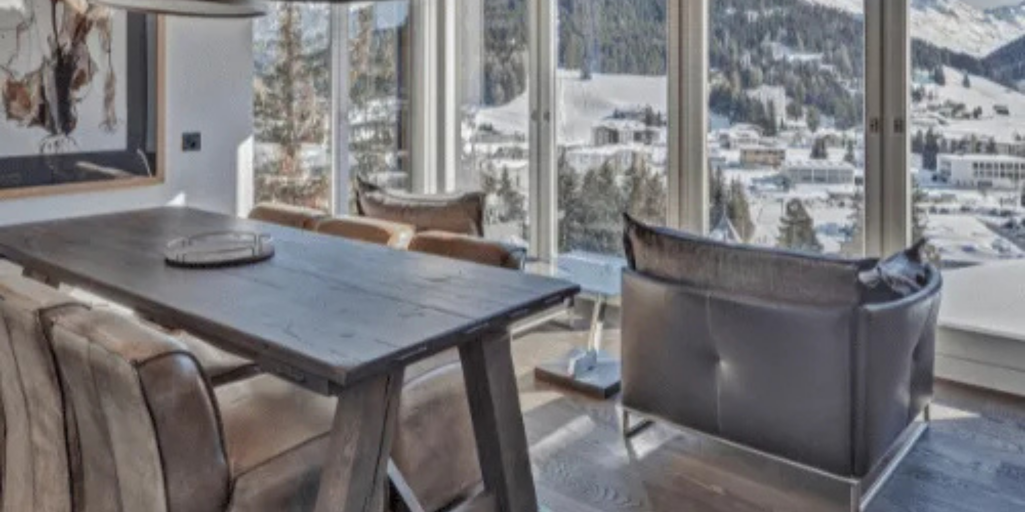 Luxury ski chalet with direct Parsenn slope access in Davos Dorf