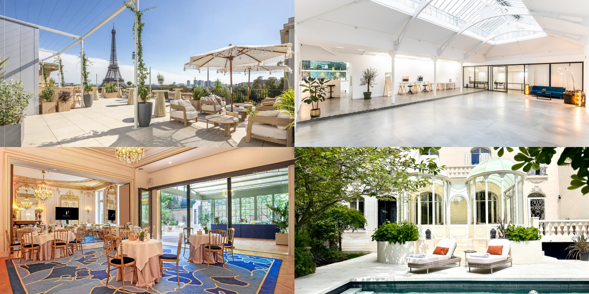 Large Event Venues Paris: 4 Picks for 100+ Guests