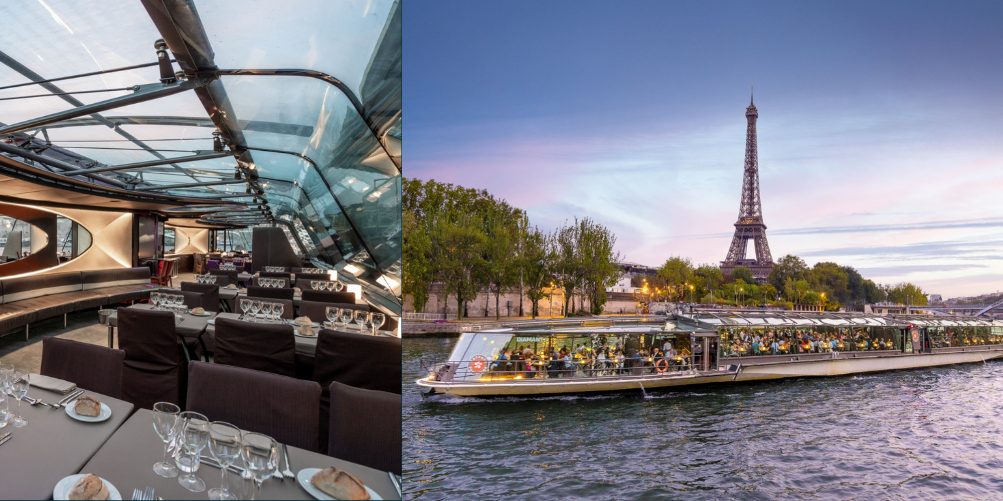 Restaurant croisière sur la Seine à Paris pour un séminaire d'équipe