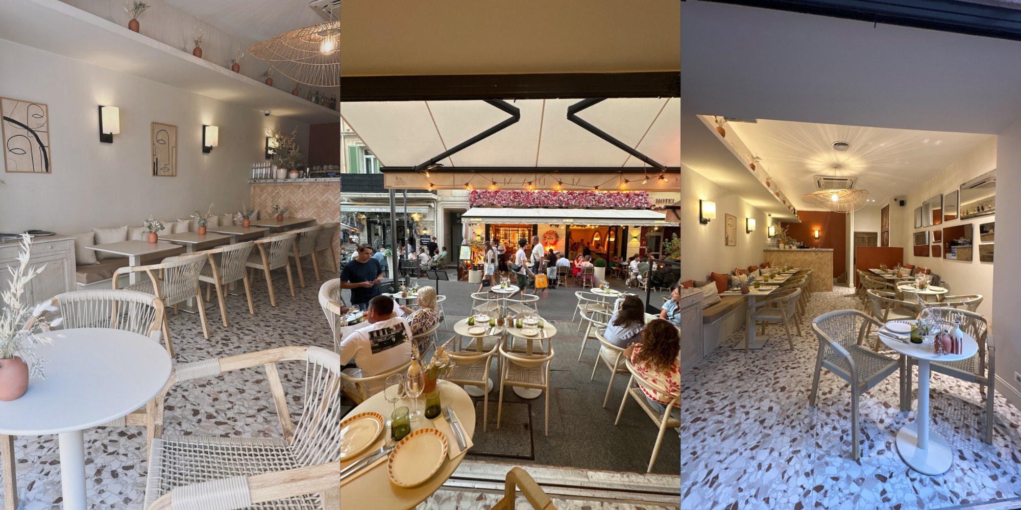 Intimate restaurant for private dinners in Cannes