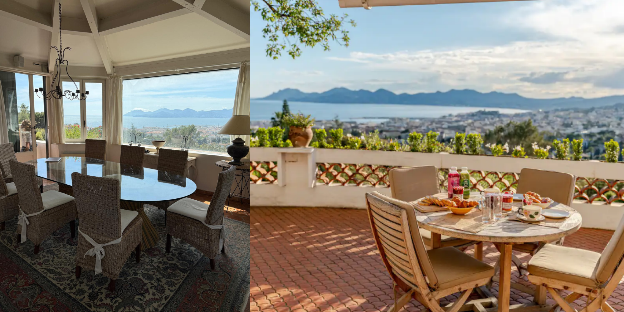 Villa with bay views and pool in Cannes
