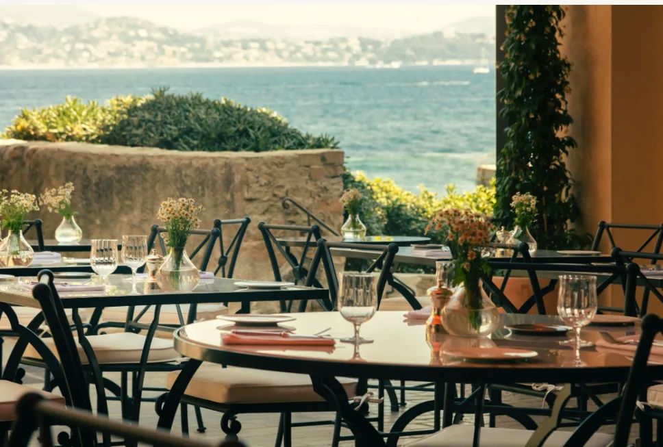 Authentic sun terrace